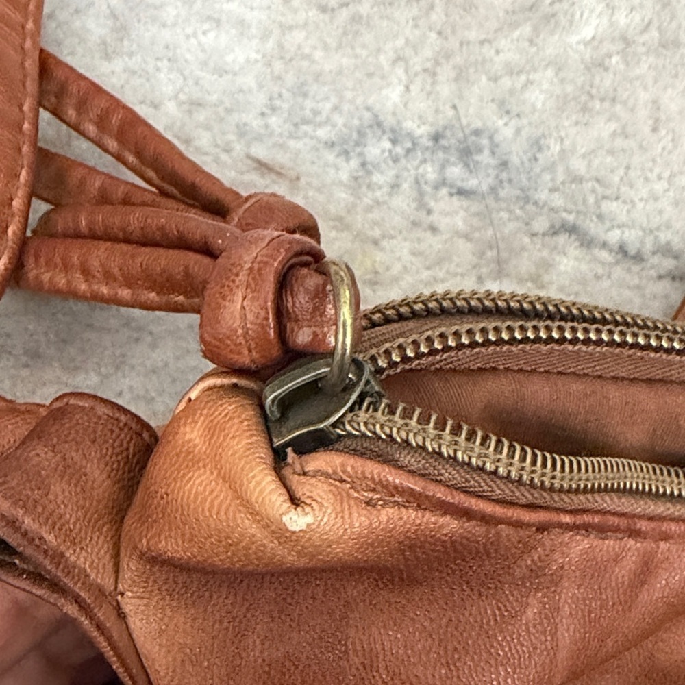 Stone & Co. Tan Leather Shoulder Bag - Picture 9 of 11